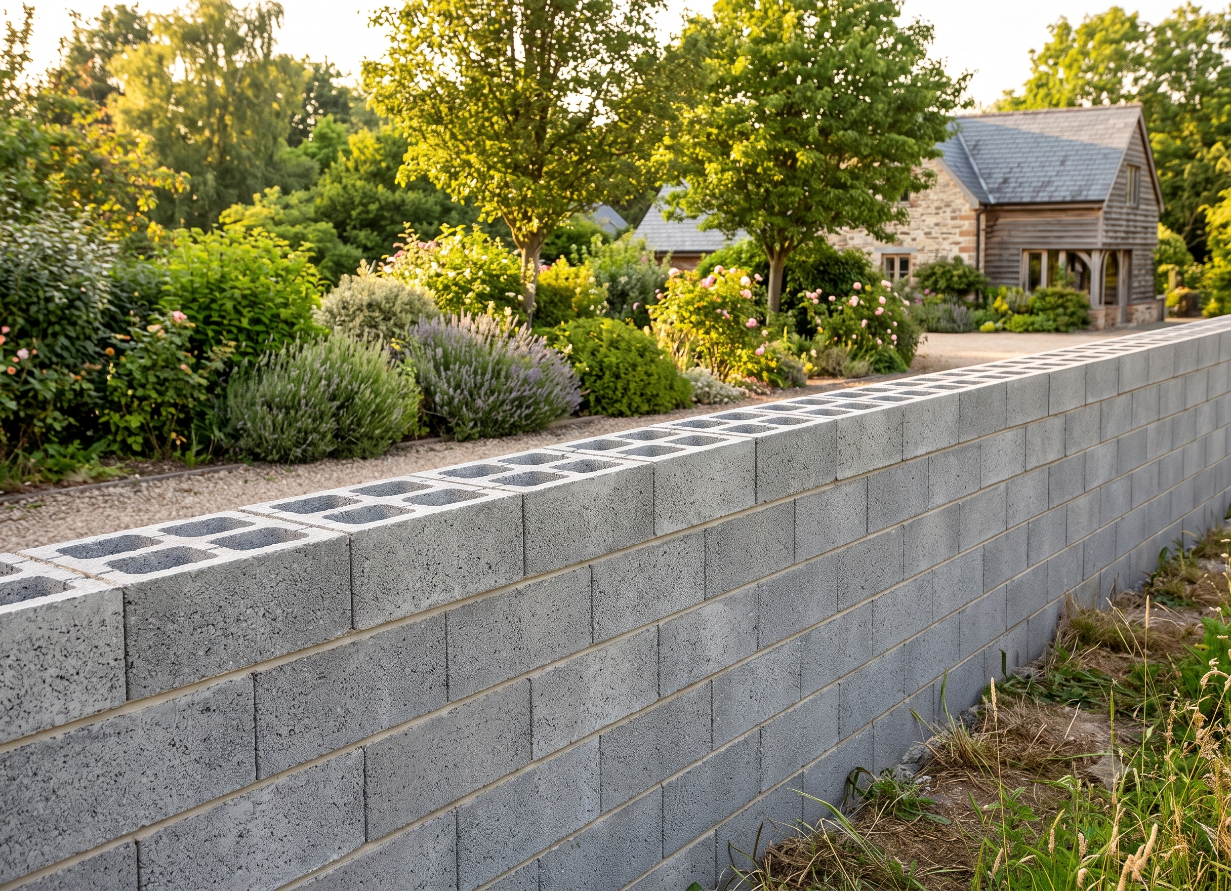 Garden Boundary Wall